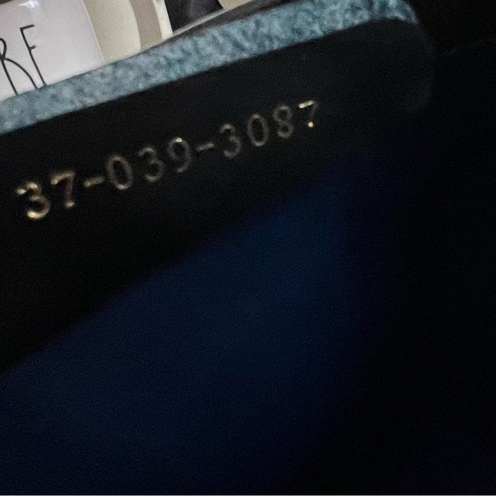 Gucci canvas sherry line navy clutch - Picture 8 of 16